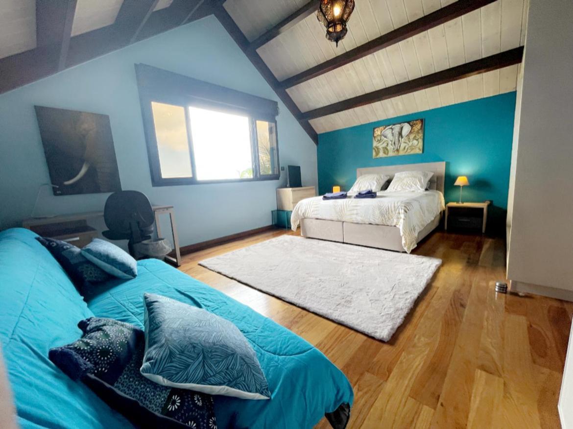 Chambre "Bleu Ocean" Villa Hermes Saint Pierre Exterior photo