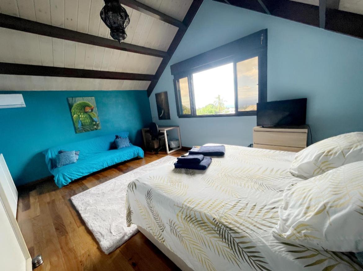 Chambre "Bleu Ocean" Villa Hermes Saint Pierre Exterior photo