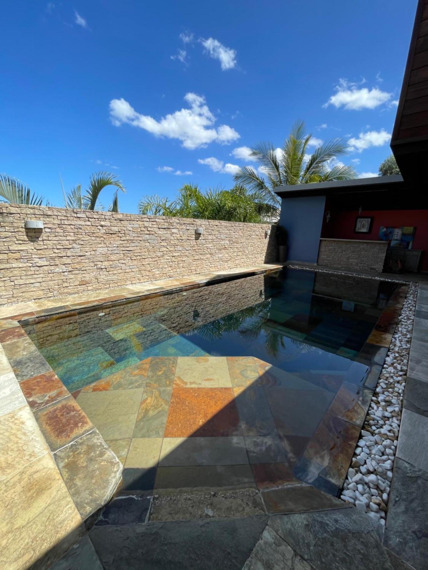 Chambre "Bleu Ocean" Villa Hermes Saint Pierre Exterior photo